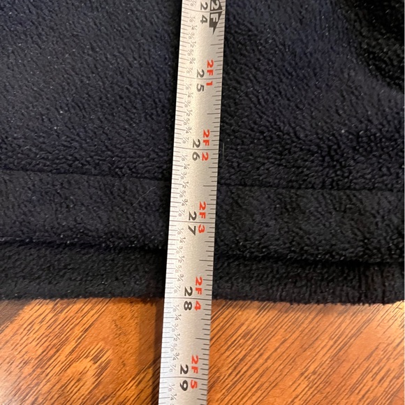 Columbia men’s XXL full zip fleece jacket black soft zippered pockets comfort - Picture 4 of 8